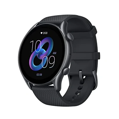 Afbeelding van Amazfit GTR 3 Pro Zwart/Zwarte Band