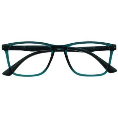 Image de OPULIZE NYX Lunettes anti lumière bleue reflets pour ordinateur et de jeu Protection UV fatigue oculaire Monture rectangulaire Turquoise Homme femme, turquoise, taille