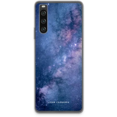 Afbeelding van Case Company® hoesje geschikt voor Sony Xperia 10 IV Nebula Soft Cover Telefoonhoesje Bescherming aan alle Kanten en Schermrand