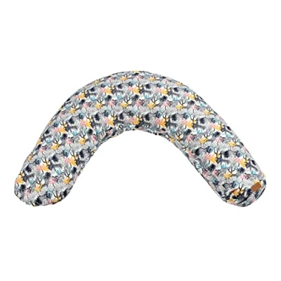 Afbeelding van Béaba Big Flopsy™ Zwangerschapskussen Wit Print jersey blossom
