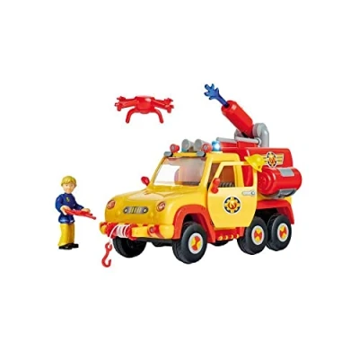 Afbeelding van Dickie Toys Brandweerman Sam Venus Met Figuur + Licht En Geluid
