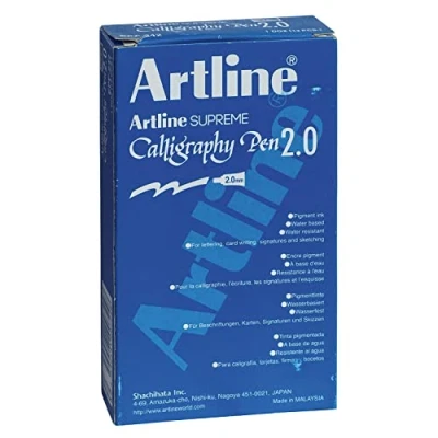 Image de Marqueur spécial calligraphie Sign Noir 2 mm