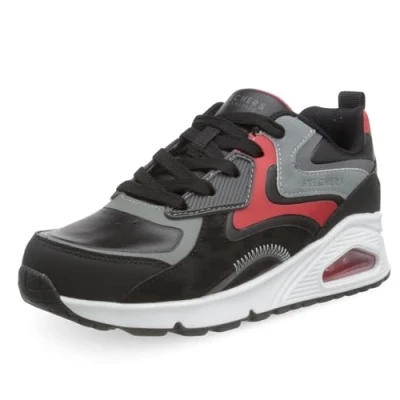 Afbeelding van Skechers Kinder Uno Gen1 COLOR SURGE Sneaker 403647L BKRD zwart/rood