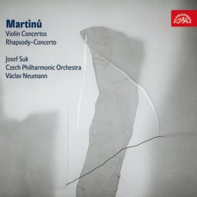 Afbeelding van Josef Suk, Czech Philharmonic Orchestra, Václav Neumann Martinu: Violin Concertos, Rhapsody Concerto (CD)