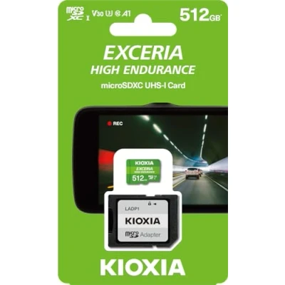Afbeelding van Kioxia Exceria High Endurance 512 GB SDXC UHS I Klasse 10