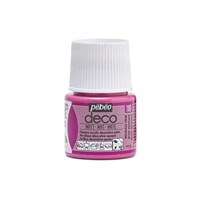 Image de Pébéo Deco peinture 45 ml Mat Rose Bengale