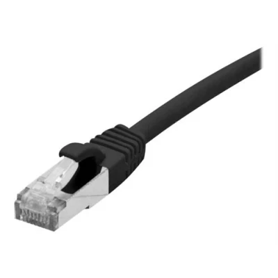 Afbeelding van Dexlan Verbindingskabel RJ 45 (M) naar 5 m SFTP, PiMF CAT 6a halogeenvrij, gevormd, zonder haken zwart