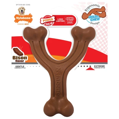 Afbeelding van Nylabone Extreme Chew Wishbone Bison