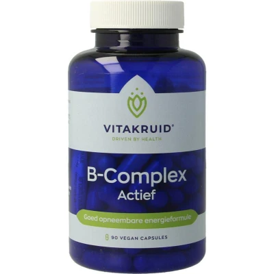 Afbeelding van Vitakruid B Complex Actief 90 vegan capsules