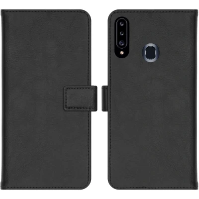 Afbeelding van imoshion Luxe Bookcase voor de Samsung Galaxy A20s Zwart