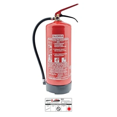 Afbeelding van GLORIA 2101.0000 Brandblusser 9,1 30 + 60 Droog Poeder 6 16 sek 500 x 270 165 mm