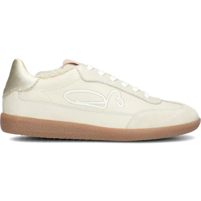 Afbeelding van Fred de la Bretoniere Pearl SIGN Sneakers laag, Dames, Maat: 40, Off white Leer