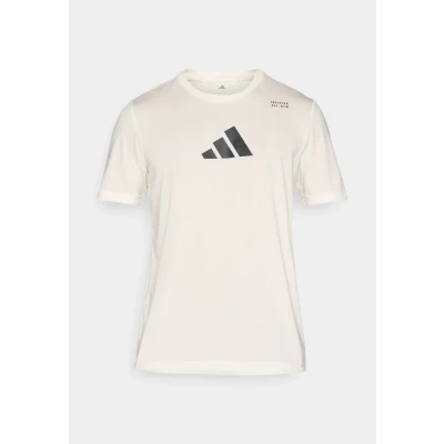 Afbeelding van adidas Performance Sport Tshirt, Heren, Maat: XS, Chalk white