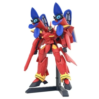 Afbeelding van BANDAI HOBBY Set HG Macross 1/100 VF 19 Custom Fire Valkyrie met Sound Booster