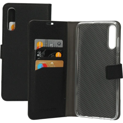 Afbeelding van Mobiparts Saffiano Wallet Case Samsung Galaxy A70 (2019) Black