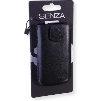 Afbeelding van Senza Leather Slide Case Black Size M
