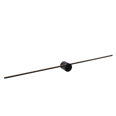 Afbeelding van Lucide MIZAR wandlamp badkamer zwart