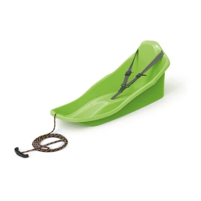 Afbeelding van HomGar Babyslee Slee Met trekkoord veiligheidsgordel 72x37 cm Extra Stevig Groen