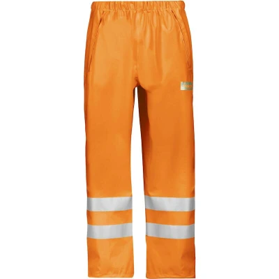 Afbeelding van Regenbroek Pu High Visibility, Klasse 2, Oranje, Visibility (5500), S