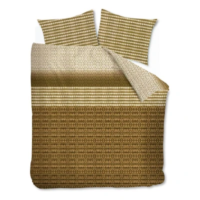 Afbeelding van Beddinghouse Yori dekbedovertrek Lits Jumeaux XL 260x200/220 Goud