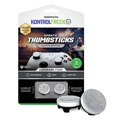 Afbeelding van KontrolFreek Sports Clutch Thumbsticks White/Black (Xbox)