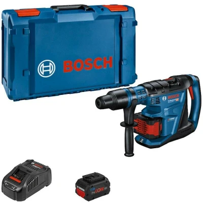 Afbeelding van Bosch Professional GBH 18V 40 C Accu boorhamer BITURBO Met 2x (5.5Ah) accu&#039;s en lader In XL Boxx