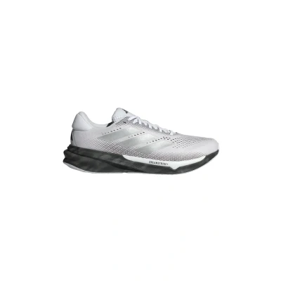 Afbeelding van adidas Performance Hardloopschoenen voor op de weg, Heren, Maat: 39 1/3, Cloud white silver metallic core black Textiel