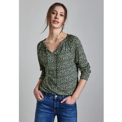 Afbeelding van A322965 LTD QR printed raglan shirt