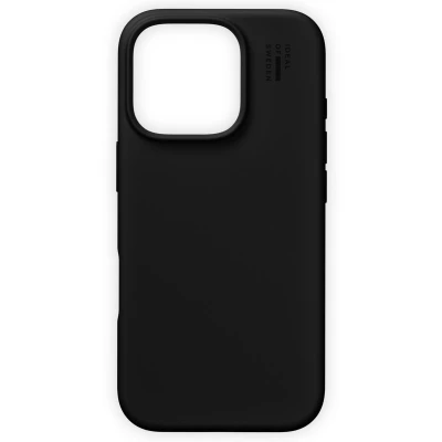 Afbeelding van iDeal of Sweden Hoesje Geschikt voor iPhone 16 Pro Silicone Case zwart