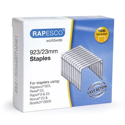Afbeelding van Rapesco 923/23mm (23 Type) Verzinkt Nieten (doos 1000)