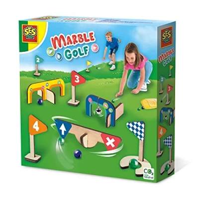 Image de Golf de billes Parcours minigolf en bois