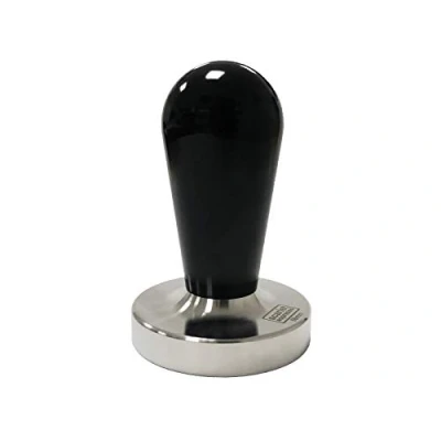 Afbeelding van scarlet espresso Tamper &quot;Elegante&quot; voor barista; met ergonomische handgreep van aluminium en precisie gebaseerde roestvrijstalen basis; perfecte afzuiging zeefdrukmachines.