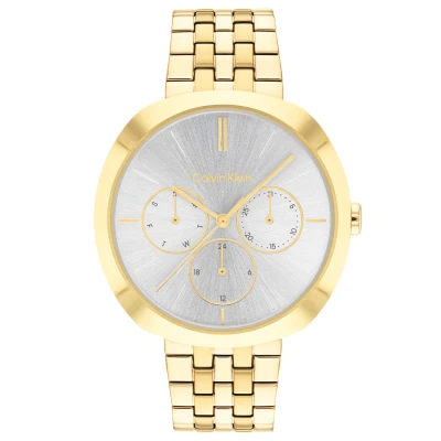 Afbeelding van Calvin Klein Horloge goldcoloured, Dames, Maat: One Size, Gold coloured