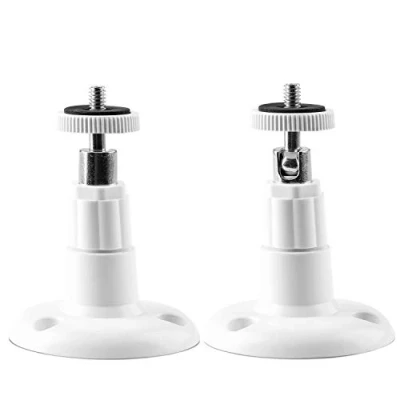 Afbeelding van OOTSR (2 stuks) wandbevestiging voor beveiligingscamera binnen en buiten, verstelbare plafondhouder Arlo, Arlo Pro andere compatibele modellen (wit)