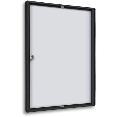 Afbeelding van Indoor Vergrendelbaar Notitiebord Economy SCXS 4x A4 Zwart Syna SCXS4XA4C9005