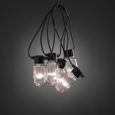 Afbeelding van Konstsmide 2385 100 Party lichtketting Buiten werkt op het lichtnet Aantal lampen 90 LED Helder Verlichte lengte: 4.5 m