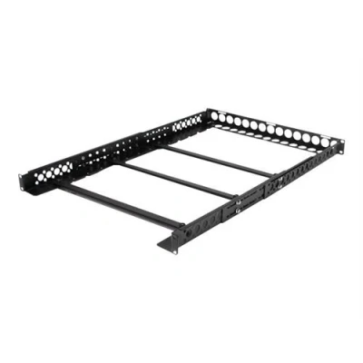 Image de StarTech.com Rails 1U fixes Universels pour rack serveur 19&quot; Profondeur réglable Rail de noir P/N: RK2433BKM RK2537BKM RK3236BKF RK4236BKB RK4242BK24 RK4242BK30 RKQMCAB12V2