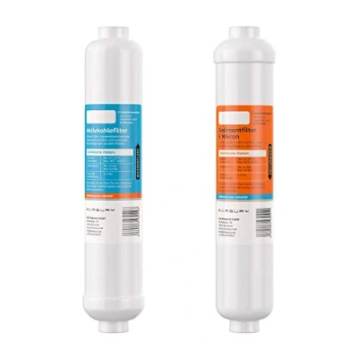 Afbeelding van Measury osmose Filter Sedimentfilterset, actieve koolfilter, vervangingsfilter voor omgekeerde systeem