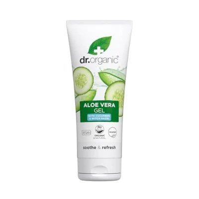 Afbeelding van Dr. Organic Aloë Vera Met Komkommer Gel 200ml