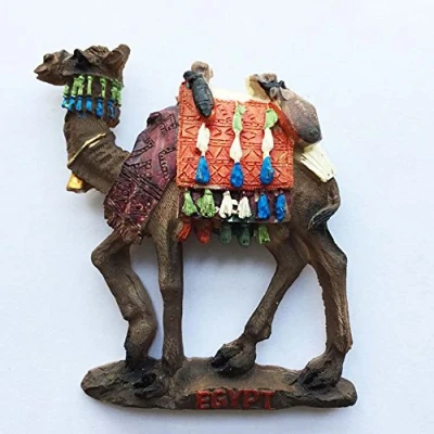 Afbeelding van MUYU Magnet 3D Camel Egypte Polyresin Koelkast Magneet Voor Thuis Keuken Decoratie