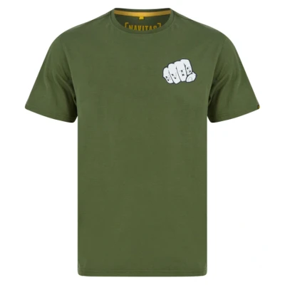 Afbeelding van Navitas Knuckles T shirt Green L Vis