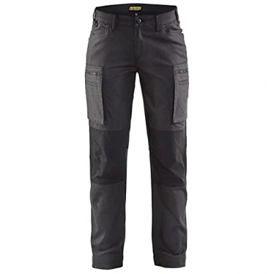 Afbeelding van Blaklader Dames Service werkbroek stretch 7159 1146 Donkergrijs/Zwart