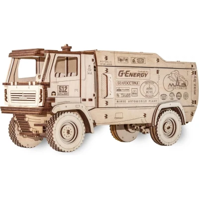 Afbeelding van Eco Wood Art MAZ 5309RR Schaal 1:30 Houten Modelbouw