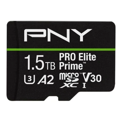 Afbeelding van PNY PRO Elite Prime Flashgeheugenkaart 1.5 TB A2 / Video Class V30 UHS I U3 Class10 microSDXC