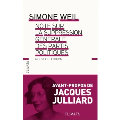 Image de Note sur la suppression générale des partis politiques