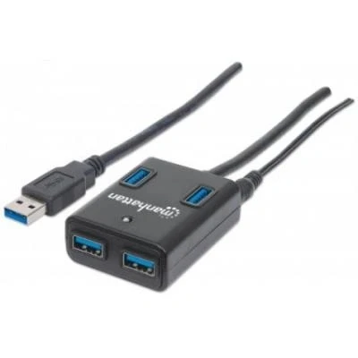 Image de Manhattan superspeed ??usb 3.0 moyeu, 4 ports, avec adaptateur secteur 162302