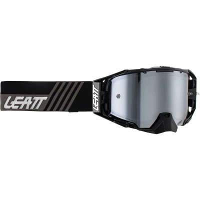 Afbeelding van Leatt Velocity 6.5 Stealth Crossbril Zwart (Lens: Iriz Zilver 50%)