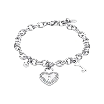 Afbeelding van LOTUS STYLE Armband LS2188 2/1 Bliss Roestvrij staal 316l hart 210,00 mm dames, Única, staal, Geen edelsteen, edelsteen