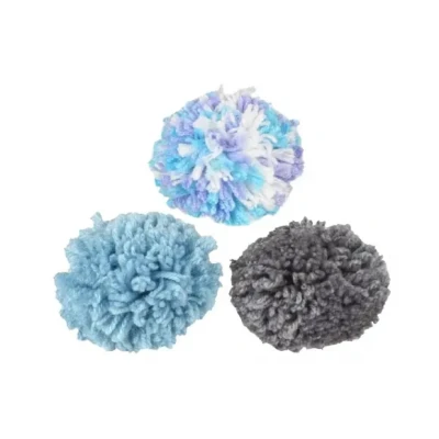 Afbeelding van Flamingo Yarn Speelgoed Katten Ps Bal Multi 3st 5cm 128773