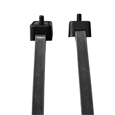 Image de ABUS Colliers de serrage LH Adapter pour fixer les antivols cadre sur la roue Noir